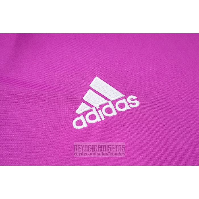 Chandal del Real Madrid Manga Corta 2022-2023 Purpura - Pantalon Corto